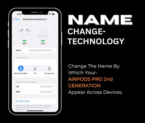 Gadget Guru™ AirPods Pro 2 | Superior ANC | 6 Months Warranty Included